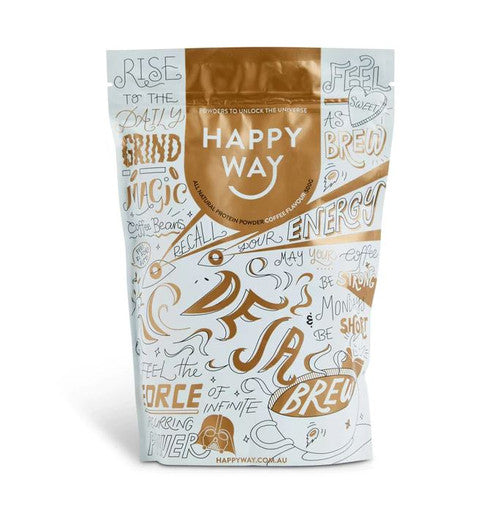 Happy Way Protein De Ja Brew Coffee Protein Powder 500g