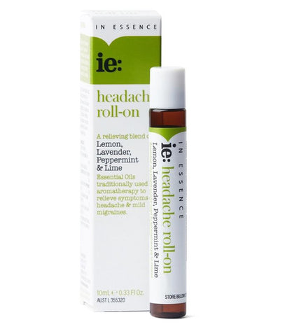In Essence ie: Headache Essential Oil Roll On 10mL