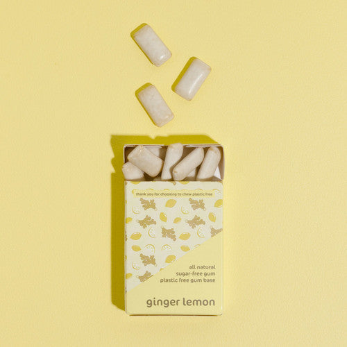 Honest Gum Ginger Lemon Sugar Free Chewing Gum
