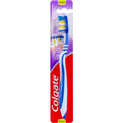 Colgate ZigZag V Shape Interdental Bristles Medium Toothbrush