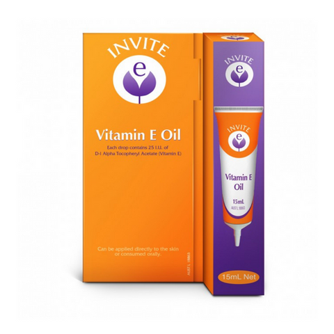 Invite E Vitamin E Oil Tube 15ml