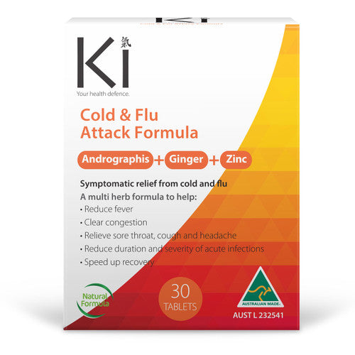 Ki Health Defence Cold & Flu 30 Tablets