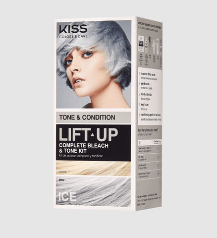 KISS Lift Up Complete Bleach & Tone Kit - Ice