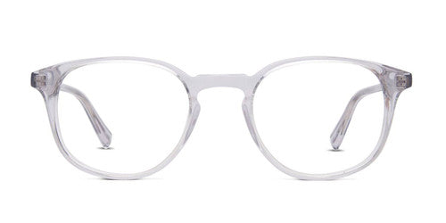Baxter Blue Light Glasses Lane - Crystal S-M