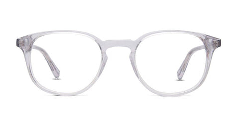 Baxter Blue Light Glasses Lane - Crystal S-M
