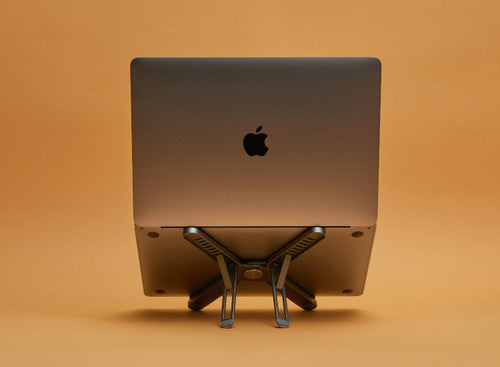 Baxter Blue Laptop Stand Foldable Multi Angle