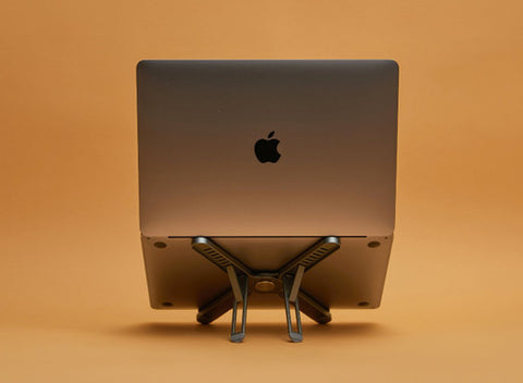 Baxter Blue Laptop Stand Foldable Multi Angle