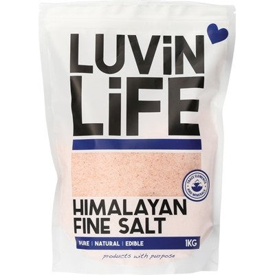 LUVIN LIFE Himalayan Salt Fine 1kg