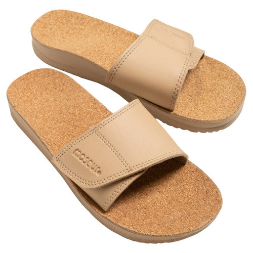 Maseur Gentle Massage Sandal Beige Size 4 Front of Product