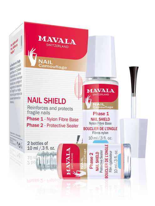 Mavala Nail Shield 2 X 10ml Packaging & Products