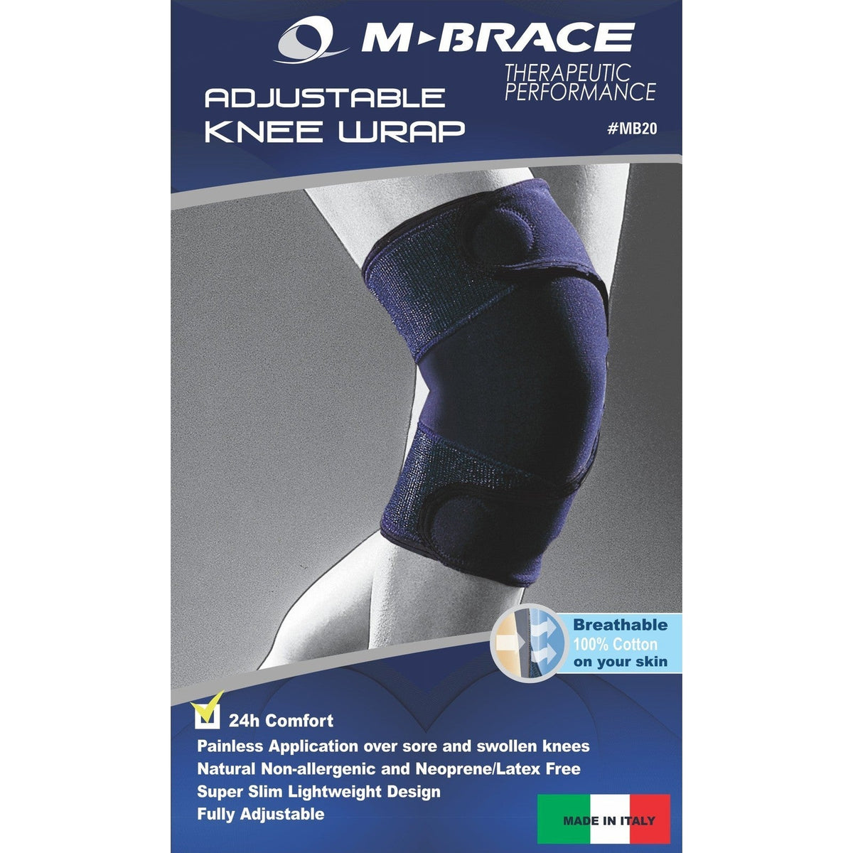 M-BRACE KNEE WRAP BRACE