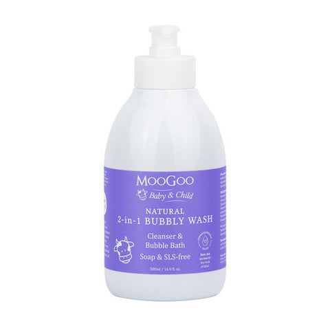 MOOGOO Baby 2-in-1 Bubbly Wash 500ml