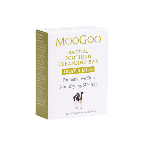 MOOGOO Soothing Cleansing Bar 130g Goat's Milk