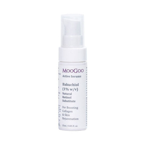 MOOGOO Bakuchiol (1% w/v) Natural Retinol Substitute Active Serum 25ml