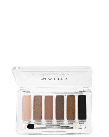 Natio Mineral Eyeshadow Palette Mochas 6g