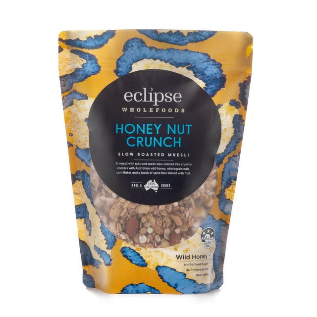 ECLIPSE ORGANICS Slow Roasted Muesli Honey Nut Crunch 425g