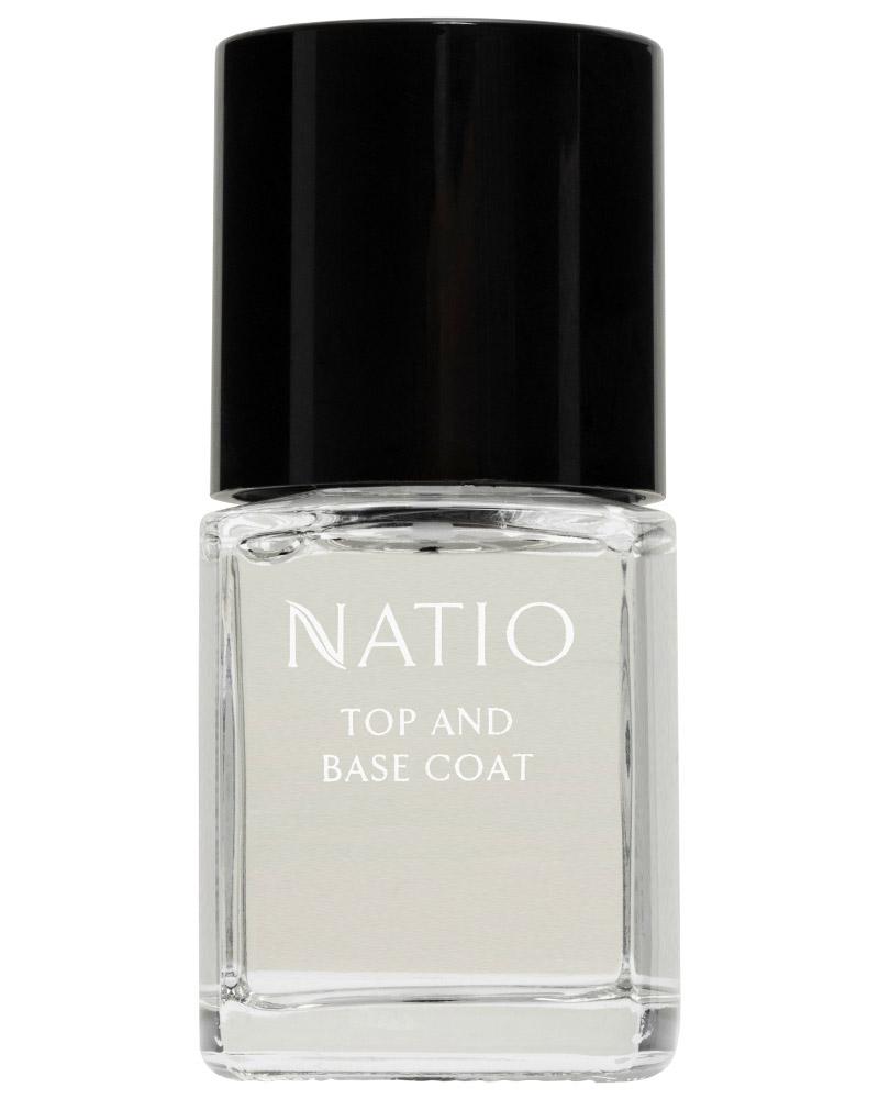 Natio Nail Colour Top and Base Coat 15ml