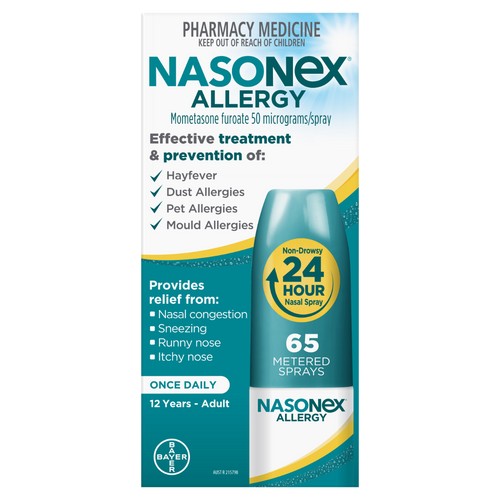 Nasonex Allergy Nasal Spray X 65 Dose (Mometasone)