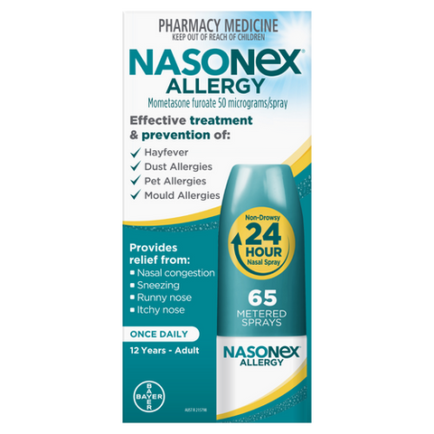 Nasonex Allergy Nasal Spray X 65 Dose (Mometasone)