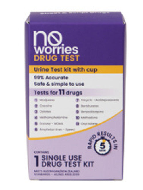 No Worries Urine Drug Test Kit