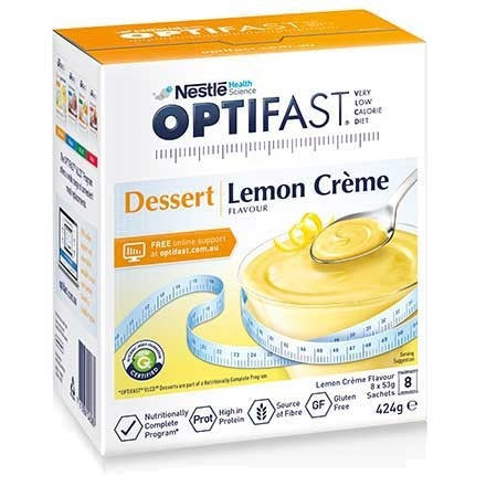 Optifast VLCD Dessert Lemon 8 x 53g