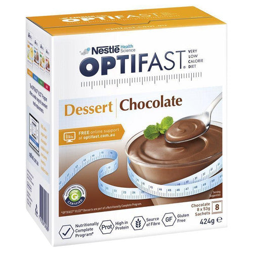 Optifast VLCD Chocolate Dessert 53g x 8