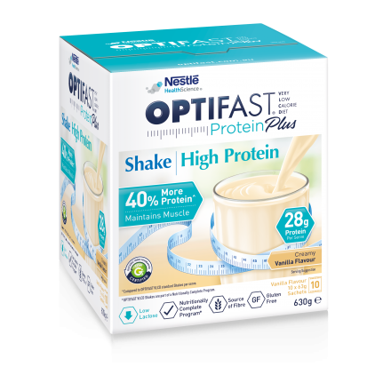 Optifast Protein Plus Vanilla 63g x 10 Pack