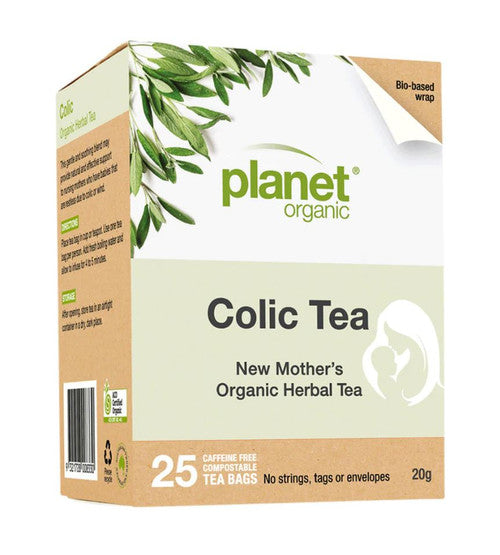 Planet Organic Colic Tea Herbal Tea x 25 Tea Bags