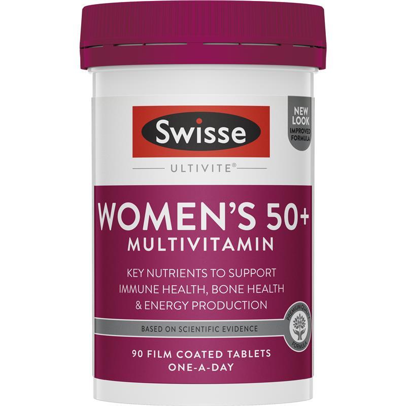 Swisse Womens Multivitamin 50+ 90 Tablets