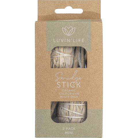 LUVIN LIFE Smudge Stick White Sage - Mini 12cm 2