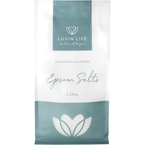 LUVIN LIFE Epsom Salts Magnesium Sulphate  1.25kg
