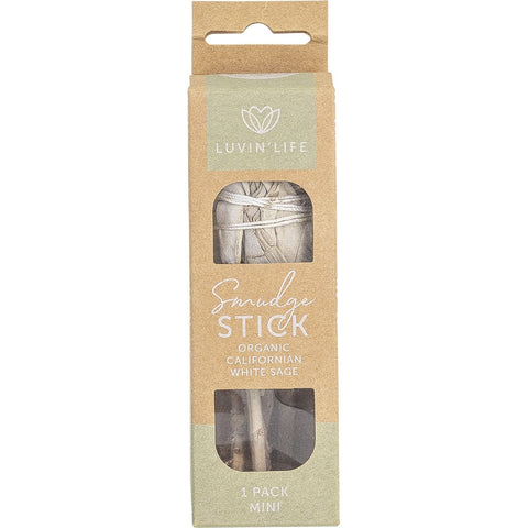 LUVIN LIFE Smudge Stick White Sage - Mini 12cm 1