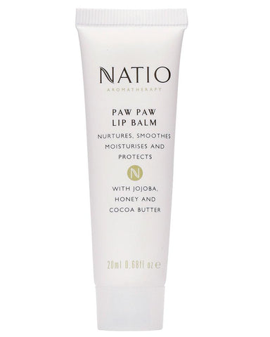 Natio Paw Paw Lip Balm 20ml