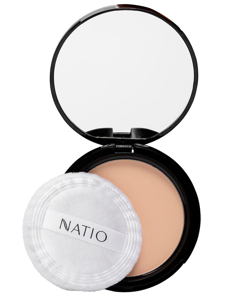 Natio Pressed Powder Light 15g