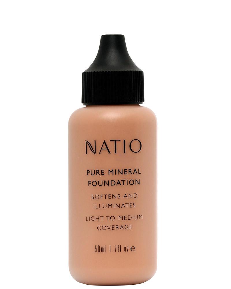 Natio Pure Mineral Foundation Deep Tan 50ml