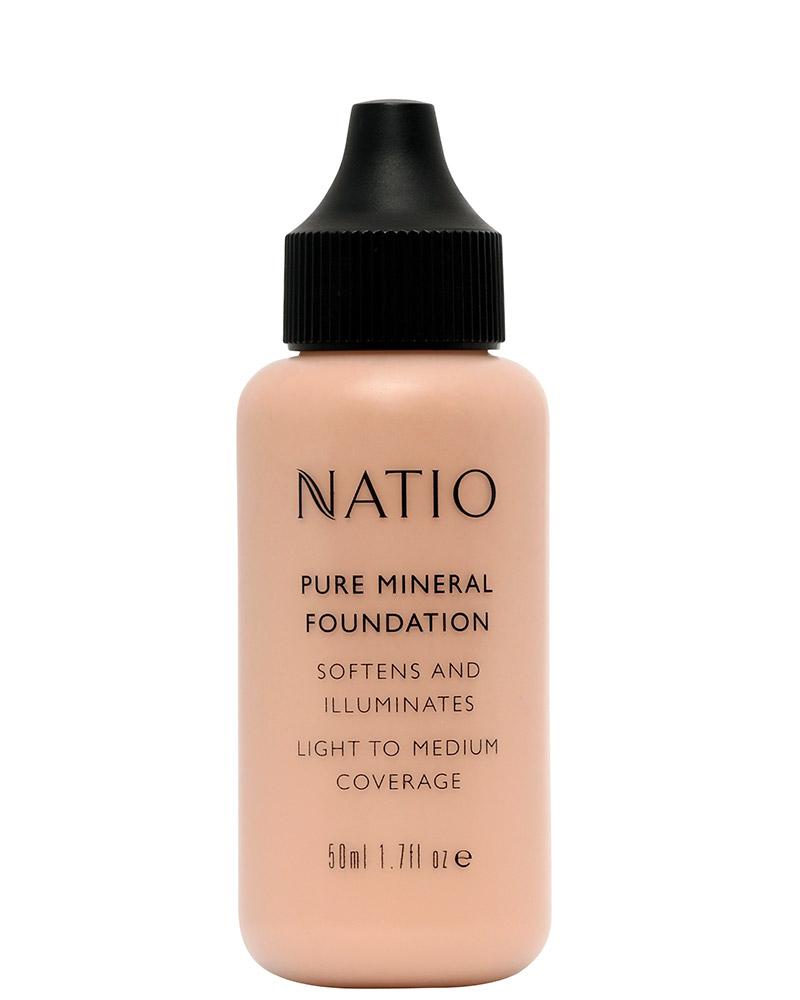 Natio Pure Mineral Foundation Medium Tan 50ml