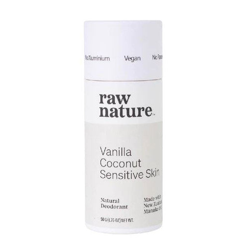 Raw Nature Deodorant Vanilla Sensitive Skin 50g
