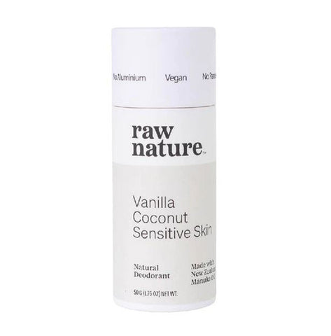 Raw Nature Deodorant Vanilla Sensitive Skin 50g