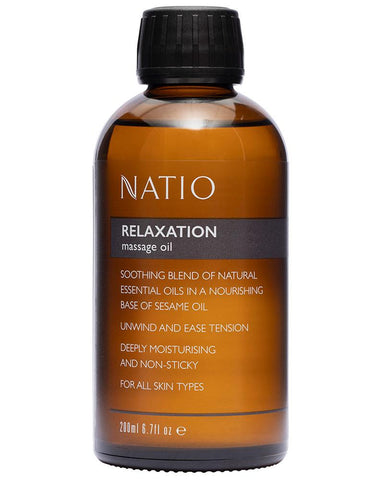 Natio Massage Oil - Relaxation 200ml