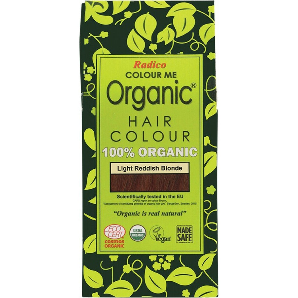 RADICO Colour Me Organic - Hair Colour Powder - Light Red Blonde 100g