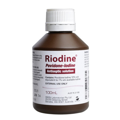 Riodine Antiseptic Solution 100ml