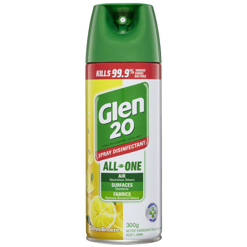 Glen 20 Disinfectant Spray Citrus Breeze 300g