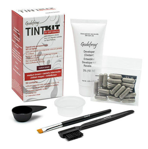 Godefroy Spot Colouring Tint Kit Medium Brown