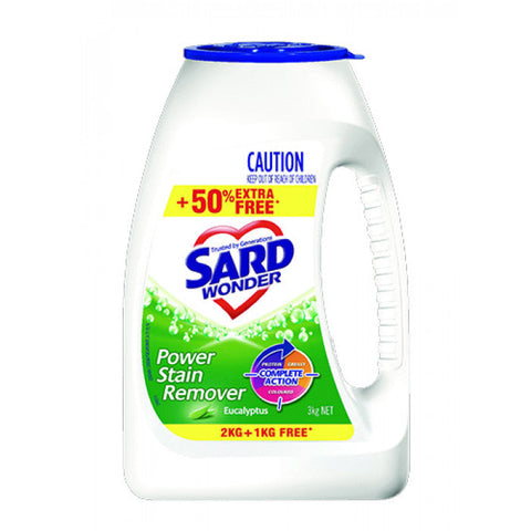 SARD SOAKER BONUS LAUNDRY POWDER 3KG