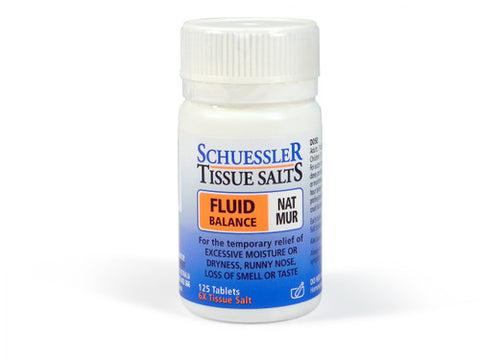 Schuesslers Tissue Salts Nat Fur Fluid Balance 30ml