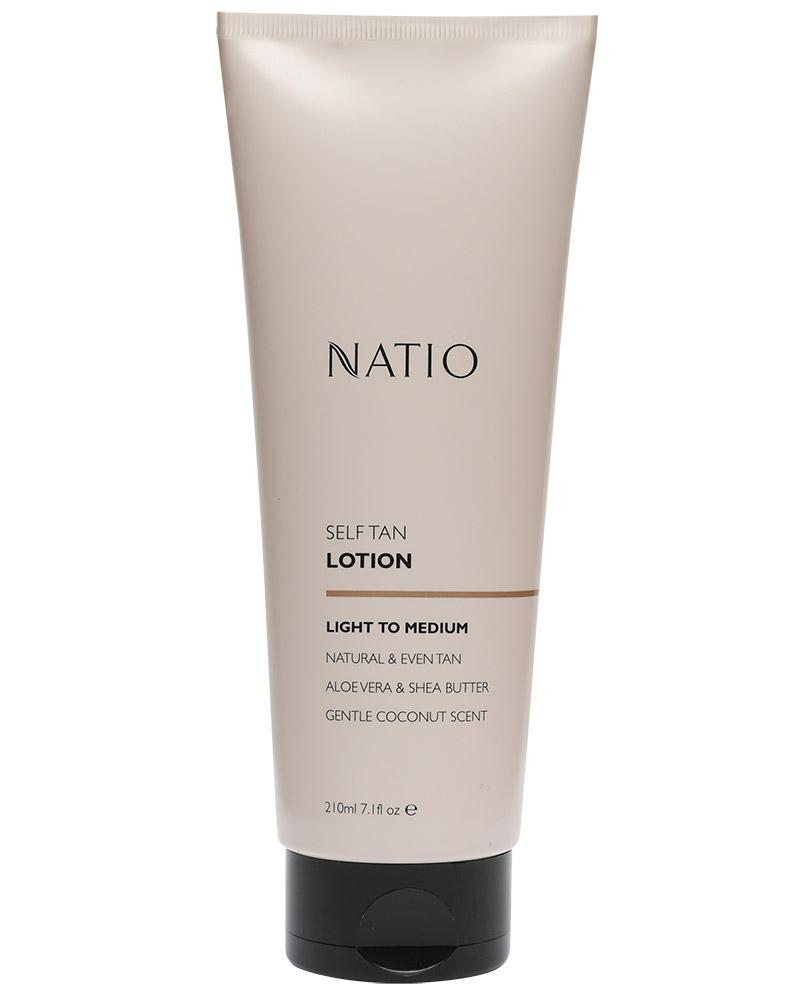 Natio Self Tan Lotion - Light to Medium 210ml