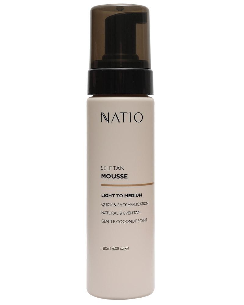 Natio Self Tan Mousse - Light to Medium 180ml