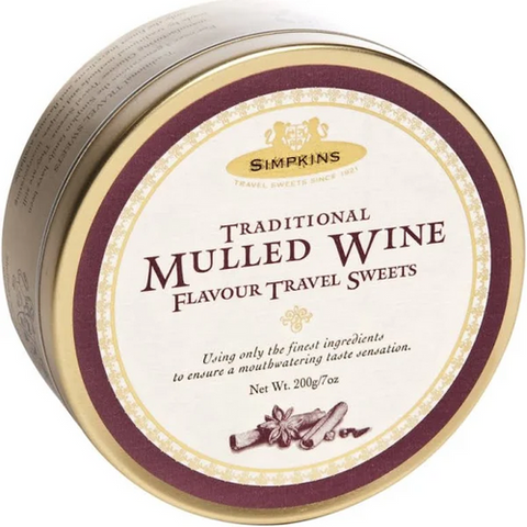 SIMPKINS Traditional Mulled Wine Flavour Travel Sweets 200g
