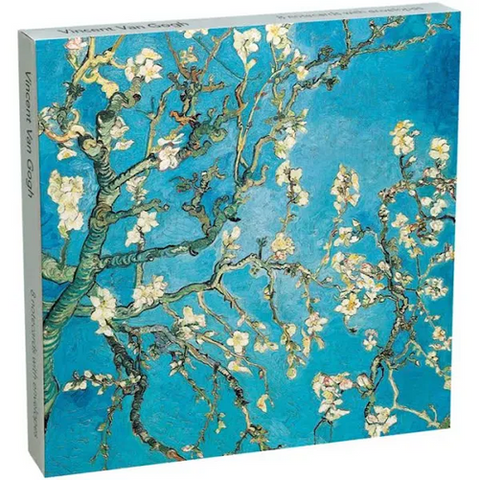 Museums And Galleries Van Gogh Square Set of 8 Notecards Wallet