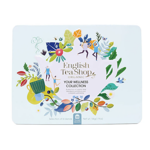 English Tea Shop Organic Gift Pack Wellness Collection 36 Sachets